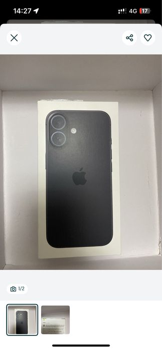 Срочно продам айфон 16 новый запечатаный