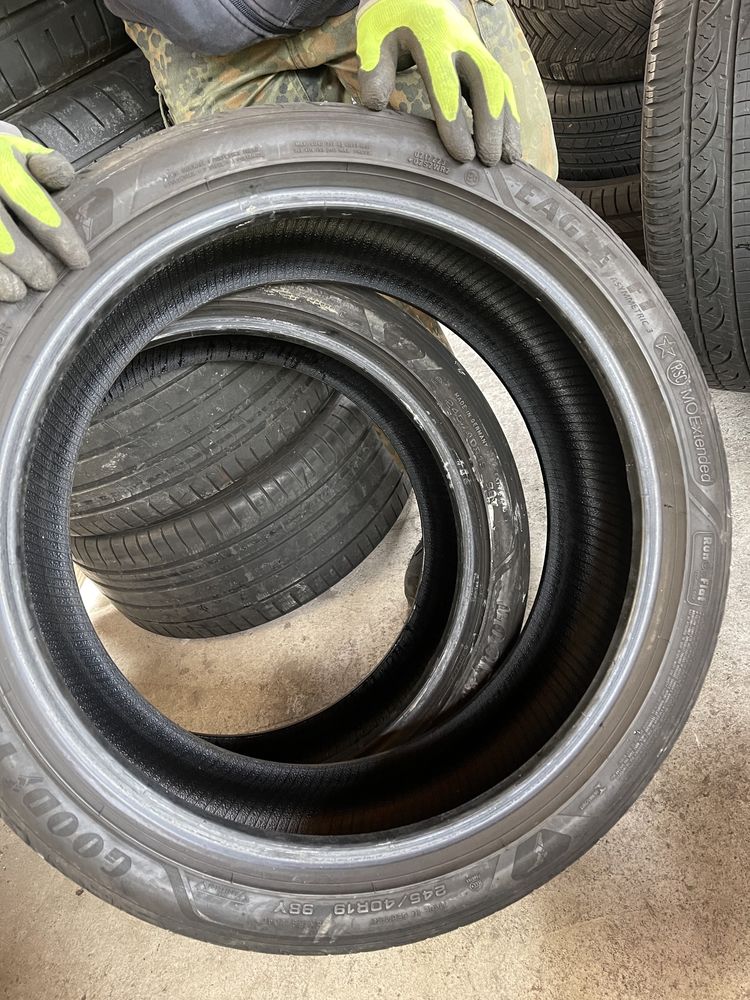 Anvelope 245 40 19 vara dot 49/18 runflat goodyear