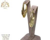 (3080) Cercei Aur 14k, 4,34 grame FB Bijoux Euro Gold