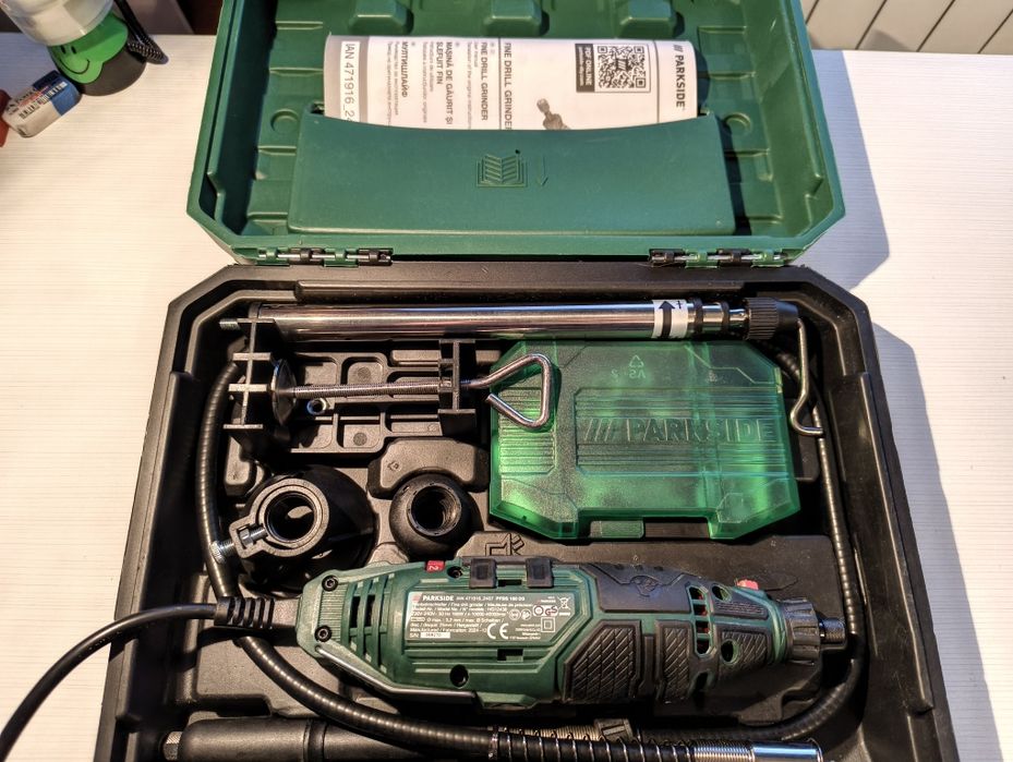 Мулти шлайф - Парксайт. Fine drill grinder - Parkside.