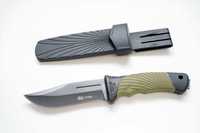 Ловен нож COLUMBIA + твърда полимерна кания,ножове за къпинг в леса