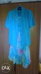 Compleu rochie dama 3 piese fusta bluza si sacou