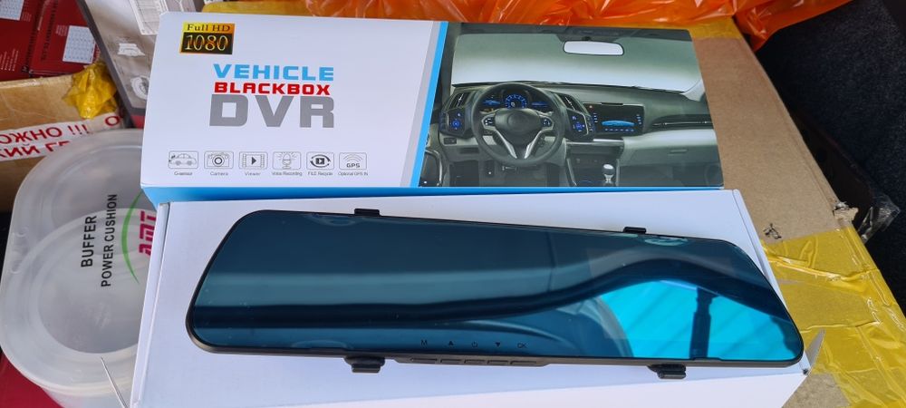 Зеркало заднего вида регистратор с камерой заднего вида