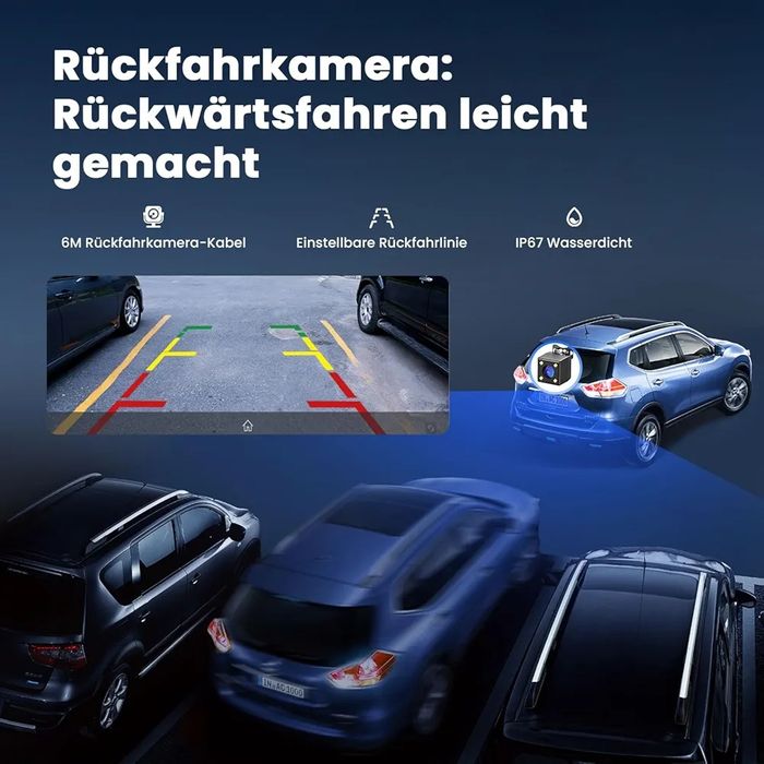 Krunia Ecran CarPlay portabil wireless de 9,26 inci pentru Apple CarPl