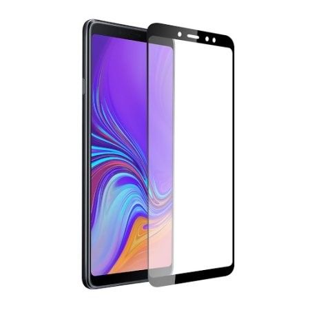 Folie de sticla Samsung Galaxy J6 2018, 9D FULL GLUE Negru