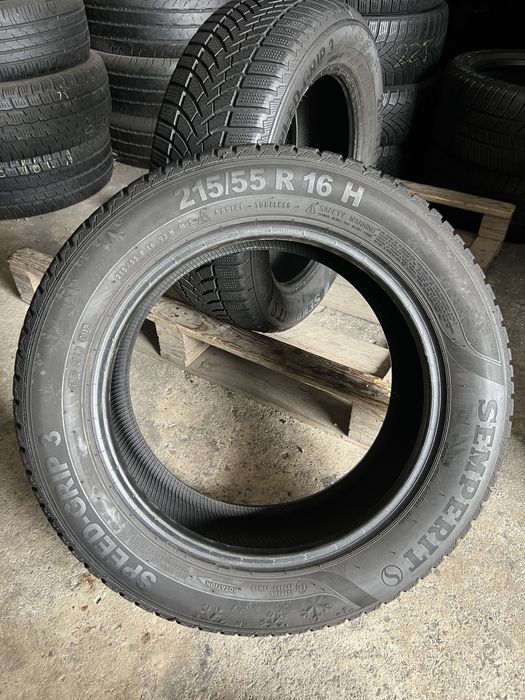 2 anvelope de iarna 215/55/16 Semperit 6.6 mm!