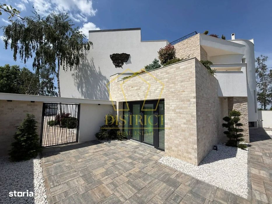 Casa individuală impresionant cu 4 camere si 5 bai | Mosnita Noua