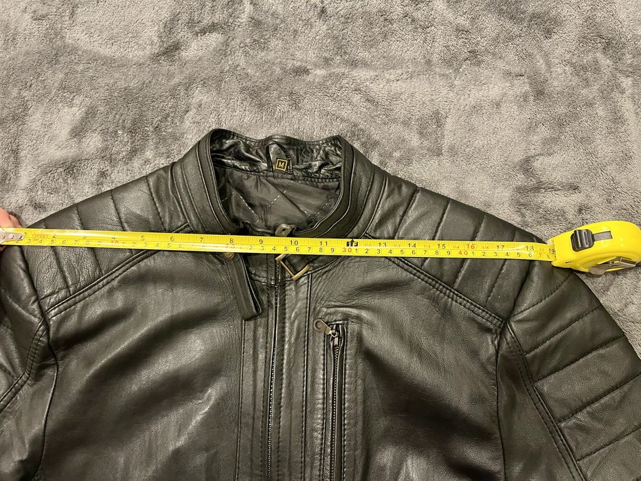 Мъжко яке от естествена кожа