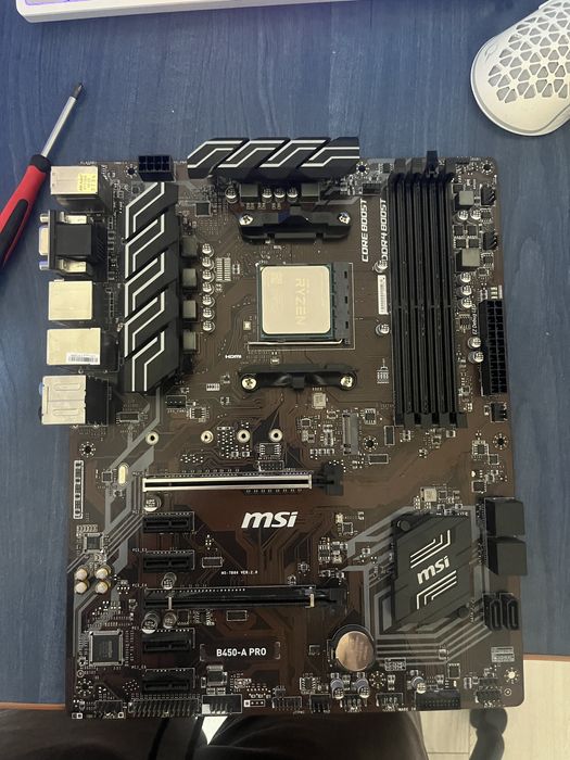 KIT pc procesor placa de baza cooler