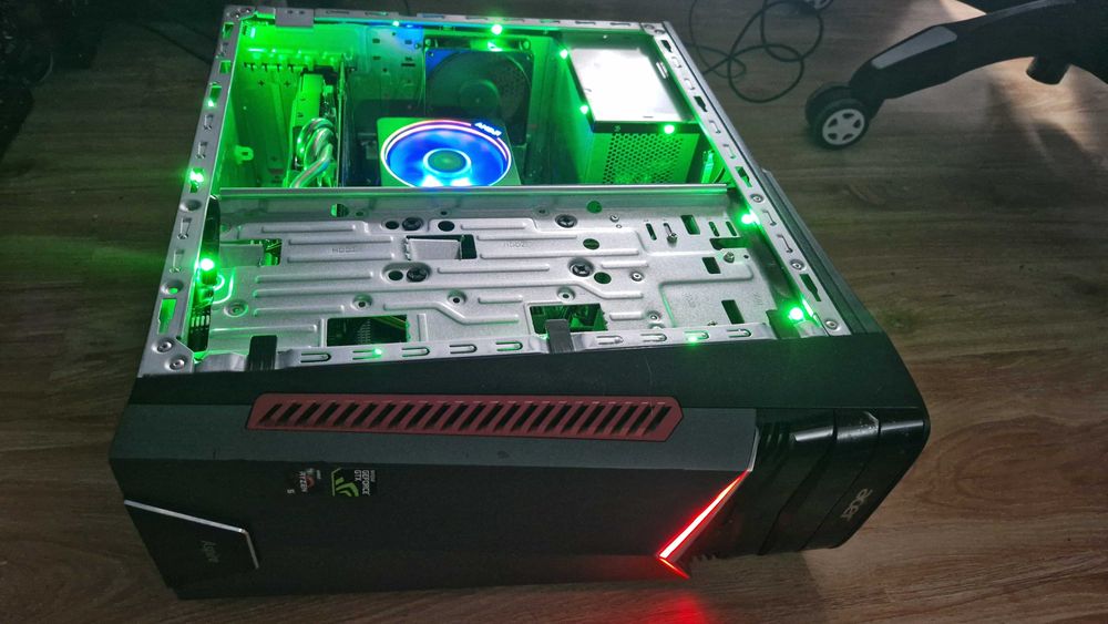 PC GAMING AMD Ryzen5/RGB/16GB DDR4/SSD 480GB/WiFi+BT/W11 700lei