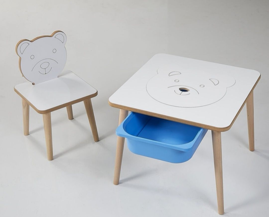 Комплект детска маса със стол