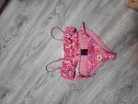 Яркий розовый купальник на 9-10 лет H&M