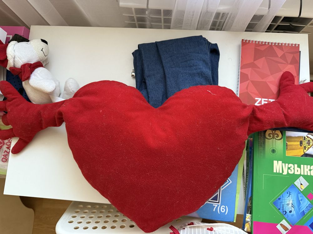 Подушка сердце из Икеи Ikea