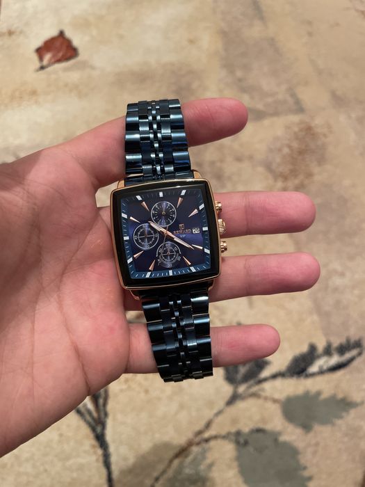 Синие мужские часы reward