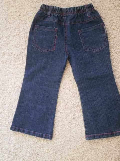 Детски дънков комплект дънково яке с панталон, нов, размер 1 и 5