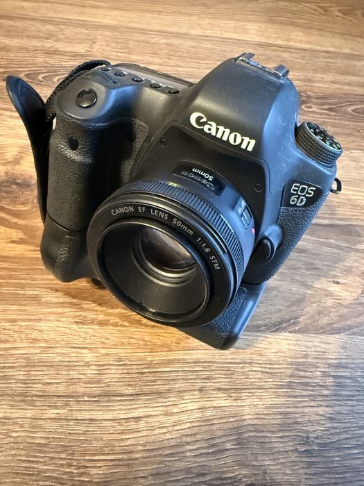 Vand Canon 6D + obiectiv canon 50 mm