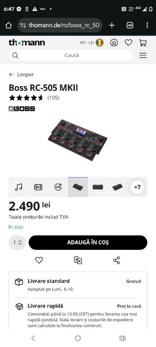 Boss RC-505 MKII looper