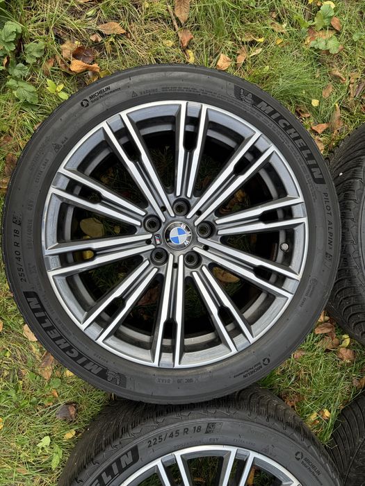 Jante 18" BMW M G20 G21 iarna 225/45R18 + 255/40R18 Michelin DOT 2023