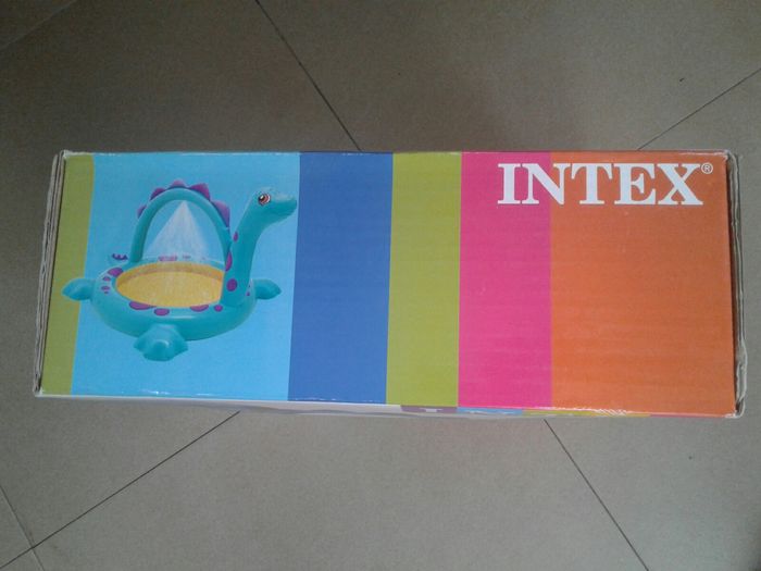 Centru distractii apa/piscina Intex Dino, 229x165x117cm, nou, sigilat