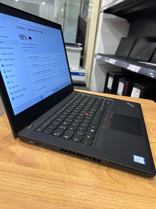 Като нов! Лаптоп Lenovo ThinkPad Т480 i5/8GB/256GB с 3 мес. гаранция!