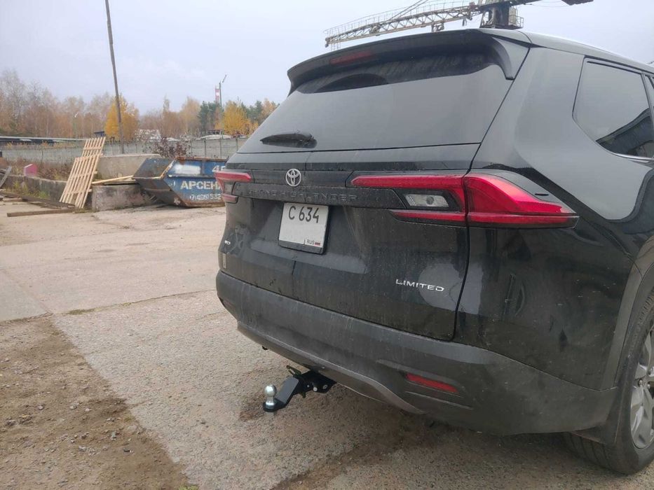 Фаркоп Toyota Grand Highlander  усиленный Bizon Тойота Гранд Хайлендер