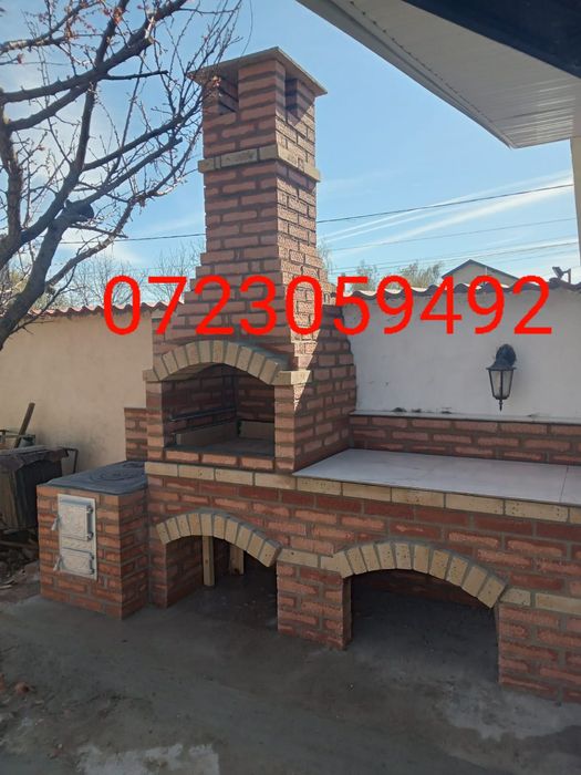 Grătare din cărămidă de gradina