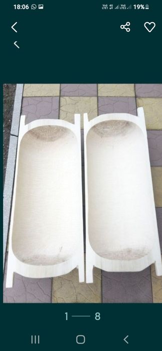 Galeata butoi covata farfurii din lemn