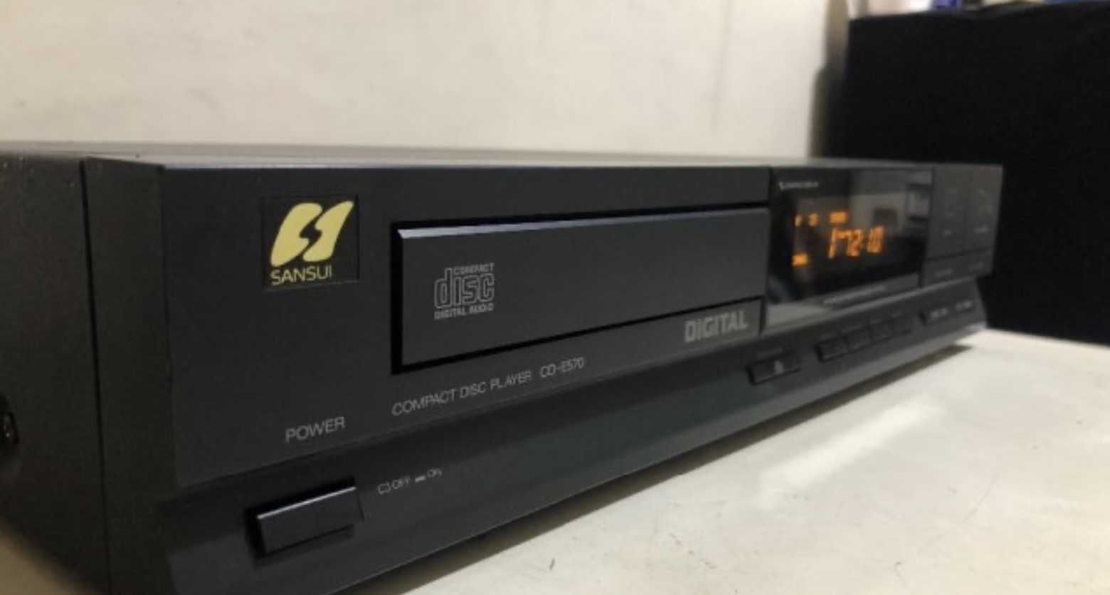 Sansui CD-E570 Lecteur Hi-Fi vintage (1989)