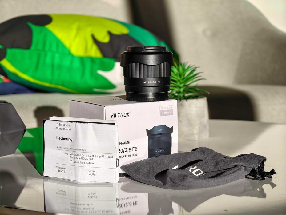 Viltrox AF 20mm f2.8 Sony FE