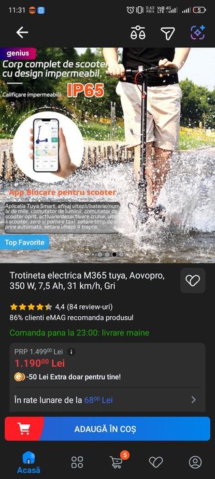 Trotinetă electrică