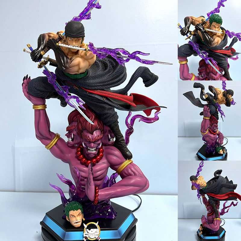 Аниме Фигурка Зоро Zoro 3000 Worlds One Piece светеща
