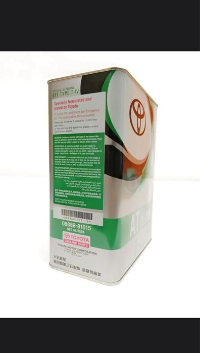 TOYOTA ATF Type T-IV трансмиссионное масло