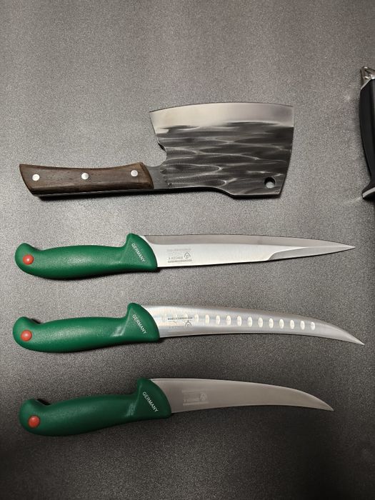 SET Cutite Macelarie 5 piese Germany Green