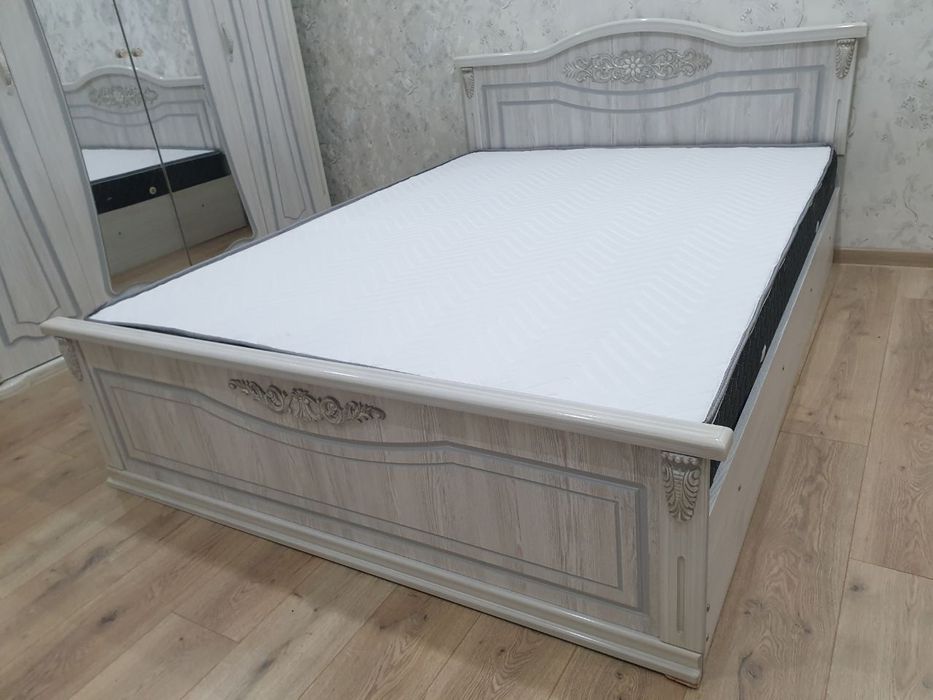 Krovat ikki kishilik razmeri 200x150