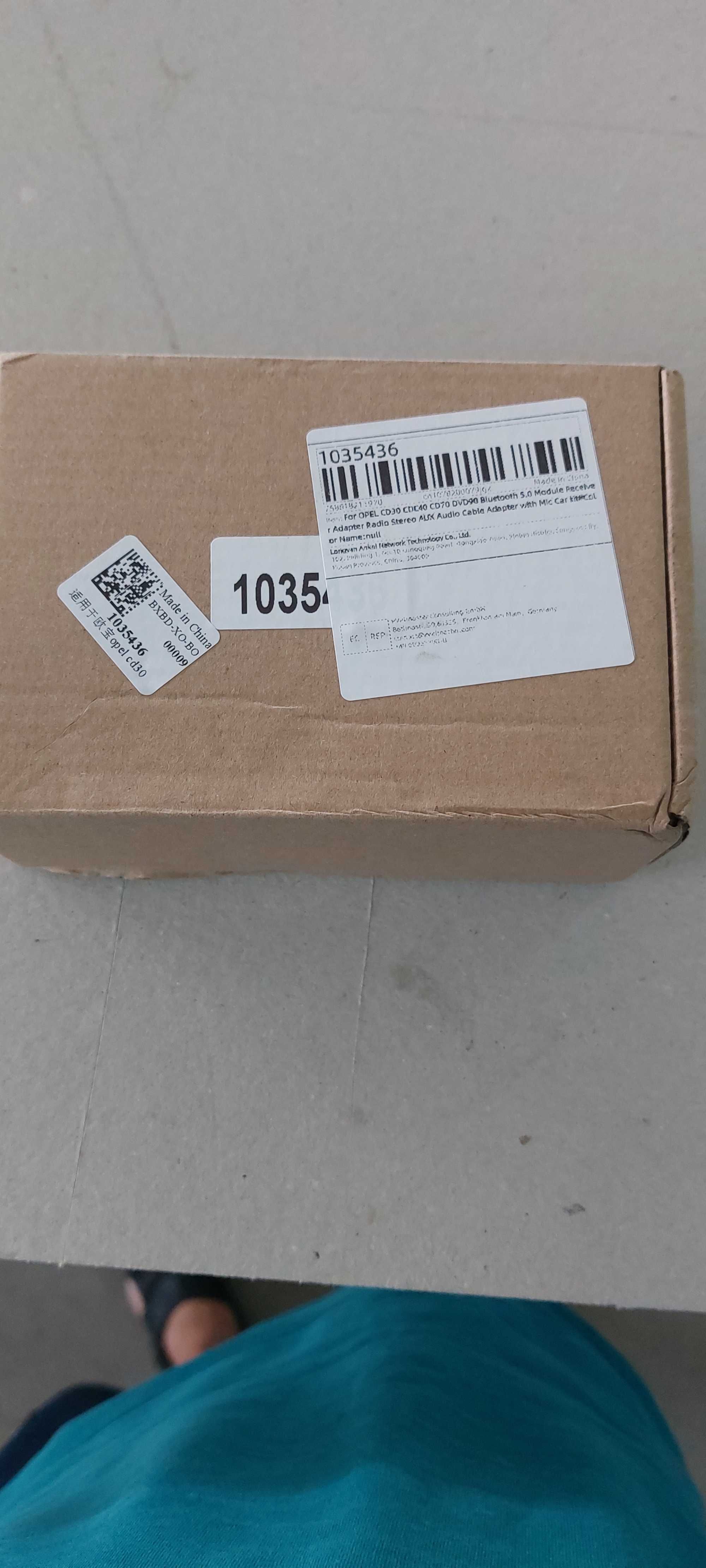 Bluetooth модул за Opel с микрофон за радио CD30-MP3 CDC40 CD70 DVD90