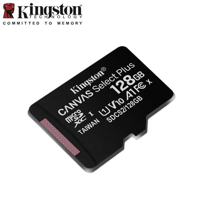 128GB Карта с памет Kingston Canvas Select Plus Micro SD Card 100Mb/s