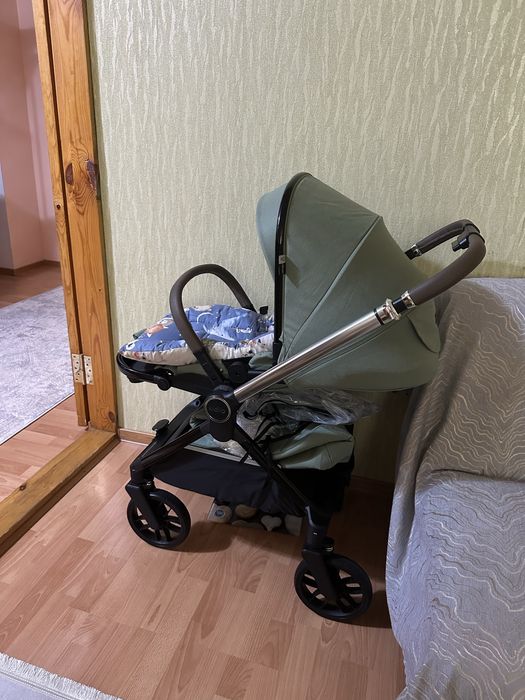 Коляска kidilo прогулочная хаки