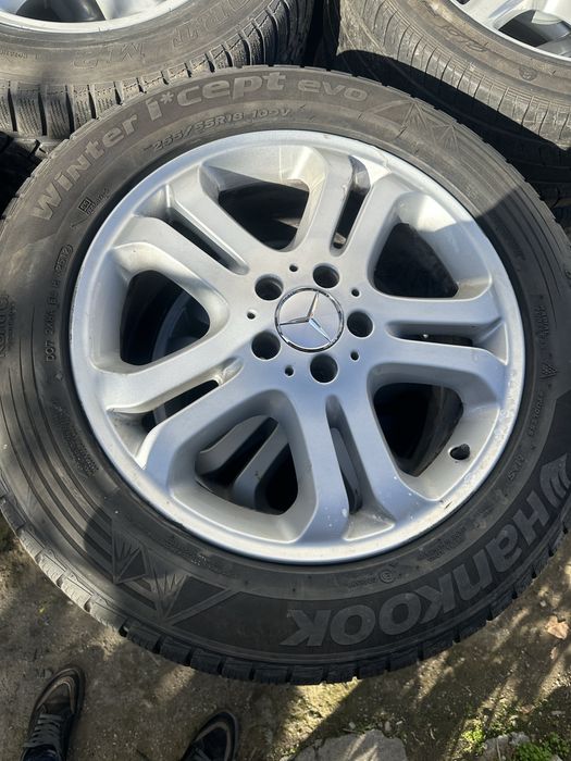 Джанти с зимни гуми за мерцедес 18/19