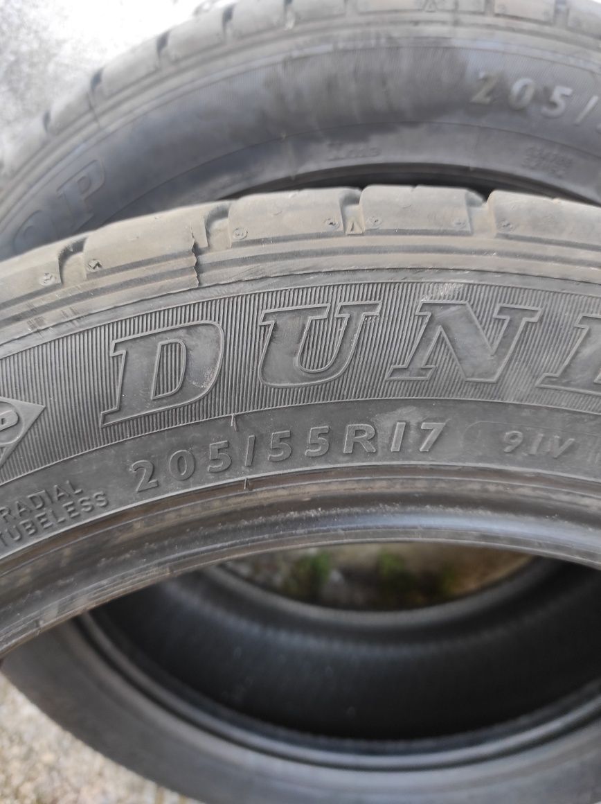Гуми летни 2 бр. - 205/55/17 DUNLOP SP Sport Fast Response 205 55 R17