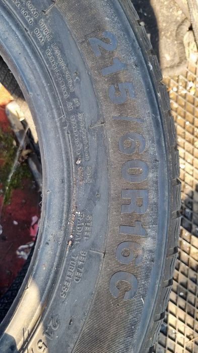 215/60/16C 1БРОЙ Бусови гуми! Налични 2броя