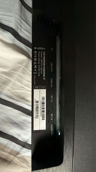 Монитор 240 герц/27 дюймов/ 2К разрешение