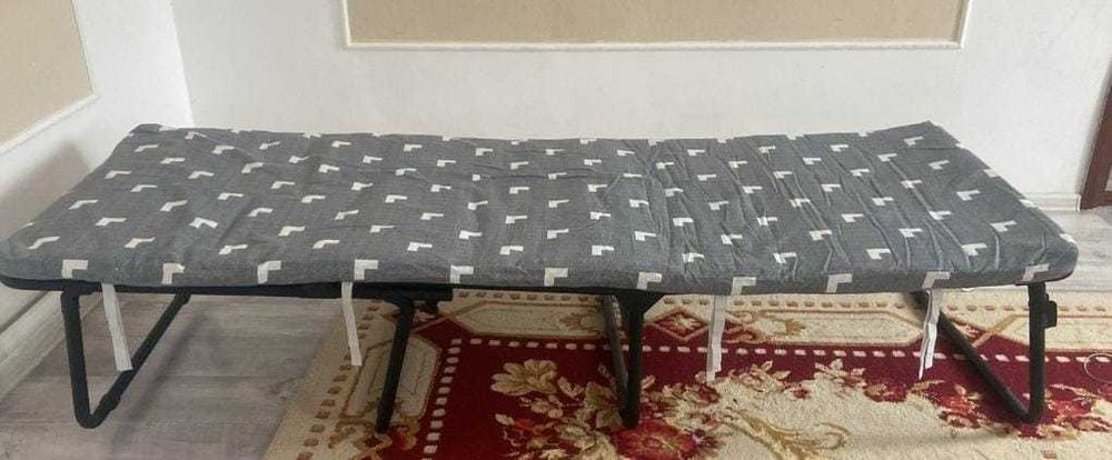 Продаются раскладушка с матрасом новый  20 000тг