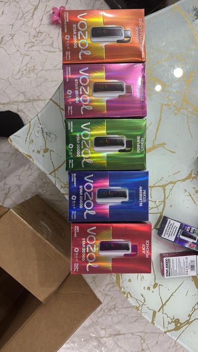 Vape Vozol Star 20.000. Dețin toate aromele