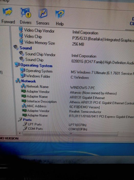 PC Intel Celeron CPU 2.66GHz - 2.67GHz