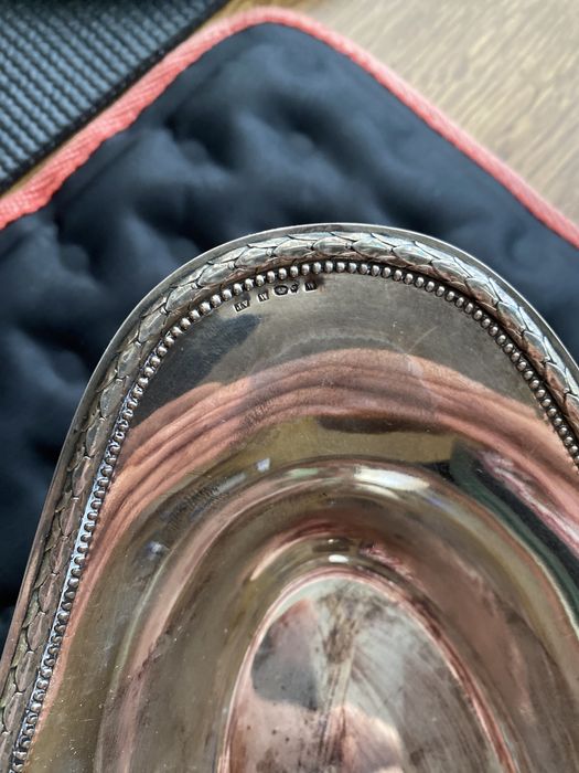 Superb vas vintage din argint Suedia