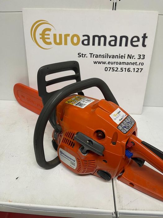 Drujba cu lant pe benzina Husqvarna 120 Mark II, 1.8 CP, 1400 W, -T-
