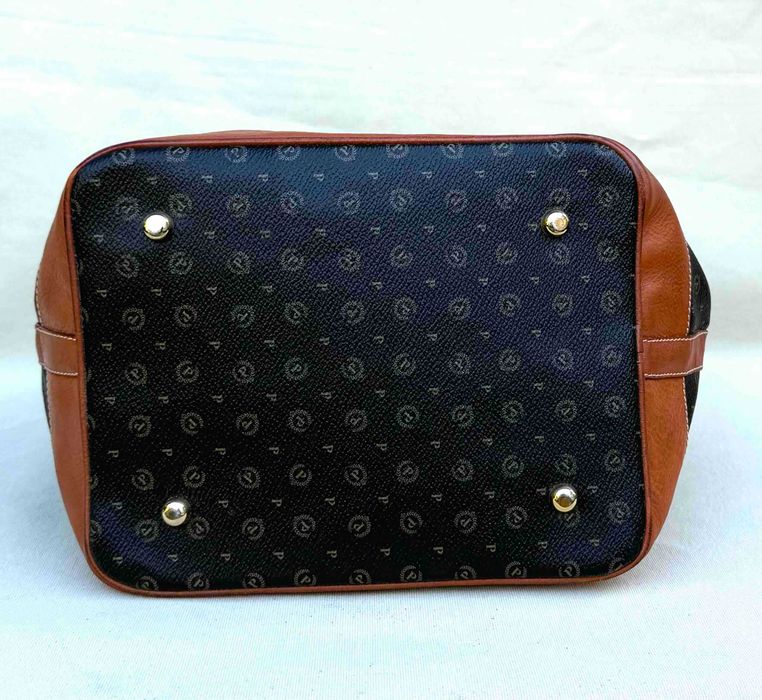 POLLINI Superb Sac UmarTip Postas Vintage Piele Original Italia
