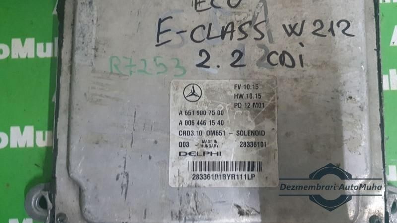 Calculator ecu Mercedes E-Class 2009-> W212 a6519007500