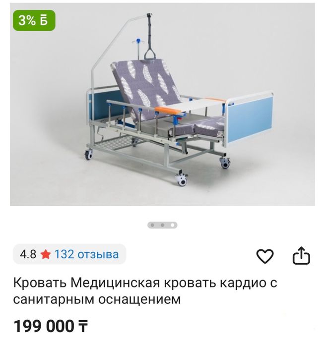 Медицинская кровать