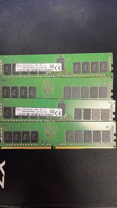 Продам оперативную память ddr4 2400mhz 16GBx4